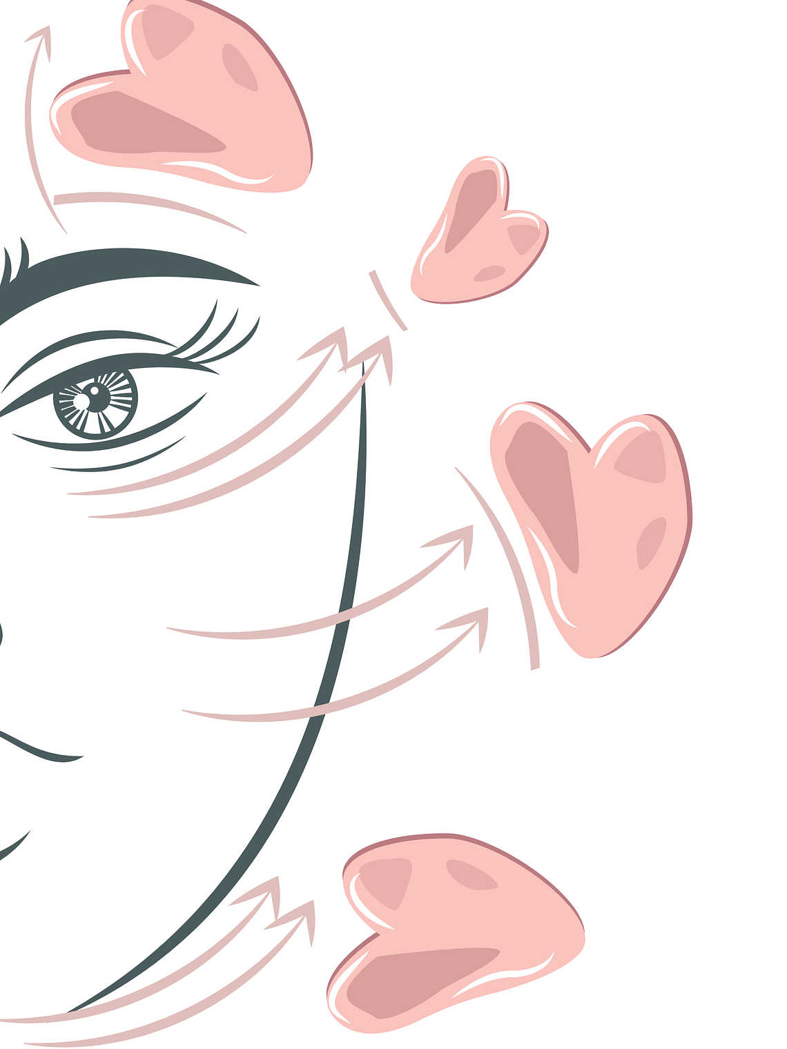 Gua Sha (Cuarzo Rosa) 2