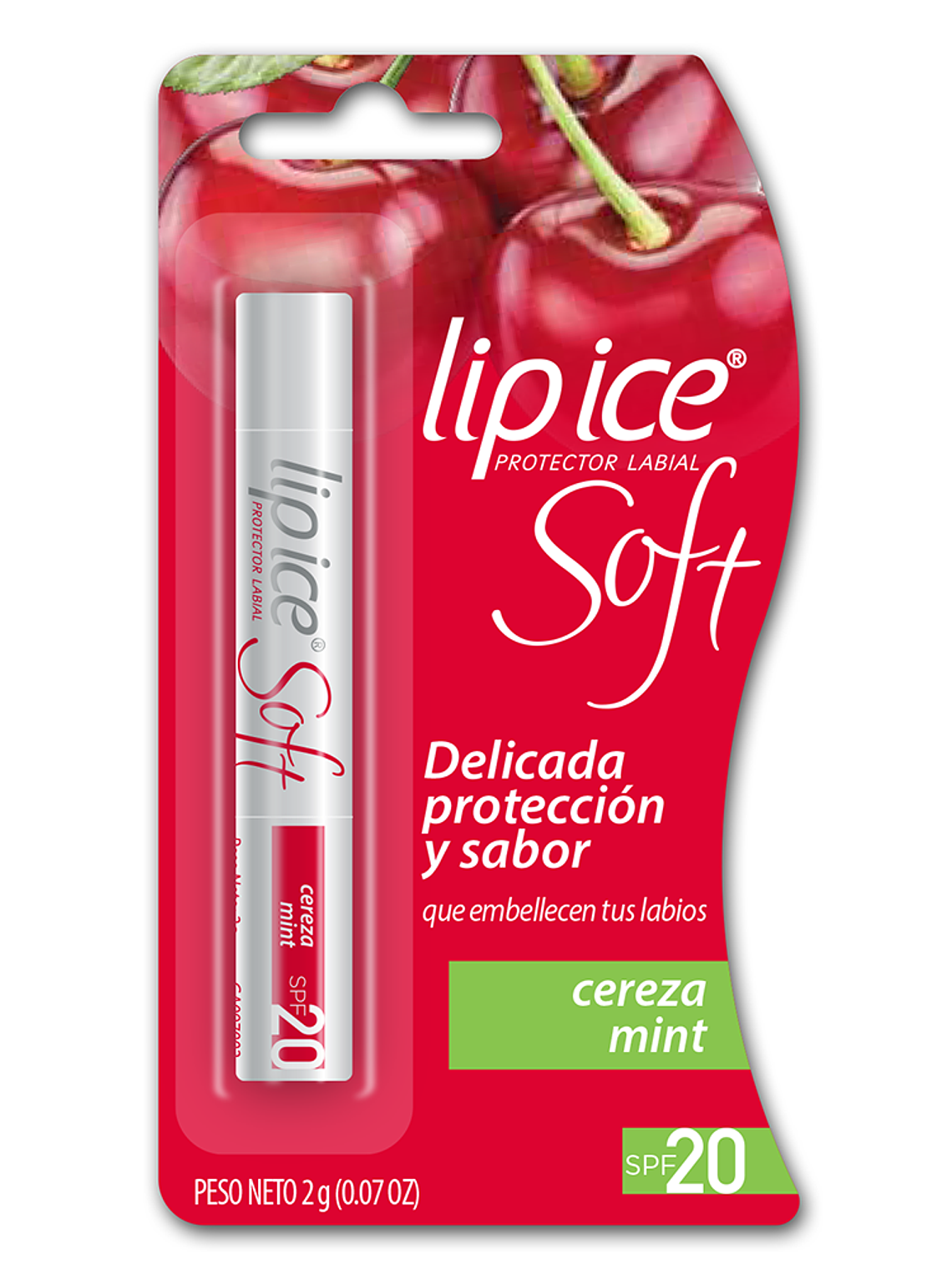 Soft Lip Ice Cereza Menta Spf 20 1