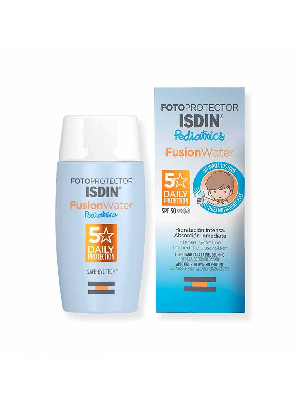 Fotoprotector ISDIN FusionWater Pediatrics SPF 50 (50ml) 1