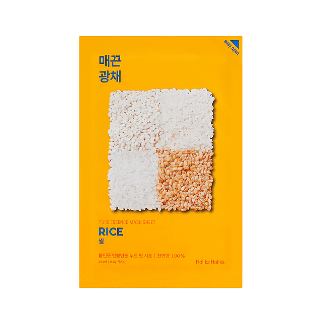 RICE MASK SHEET (coreana) 1 unidad