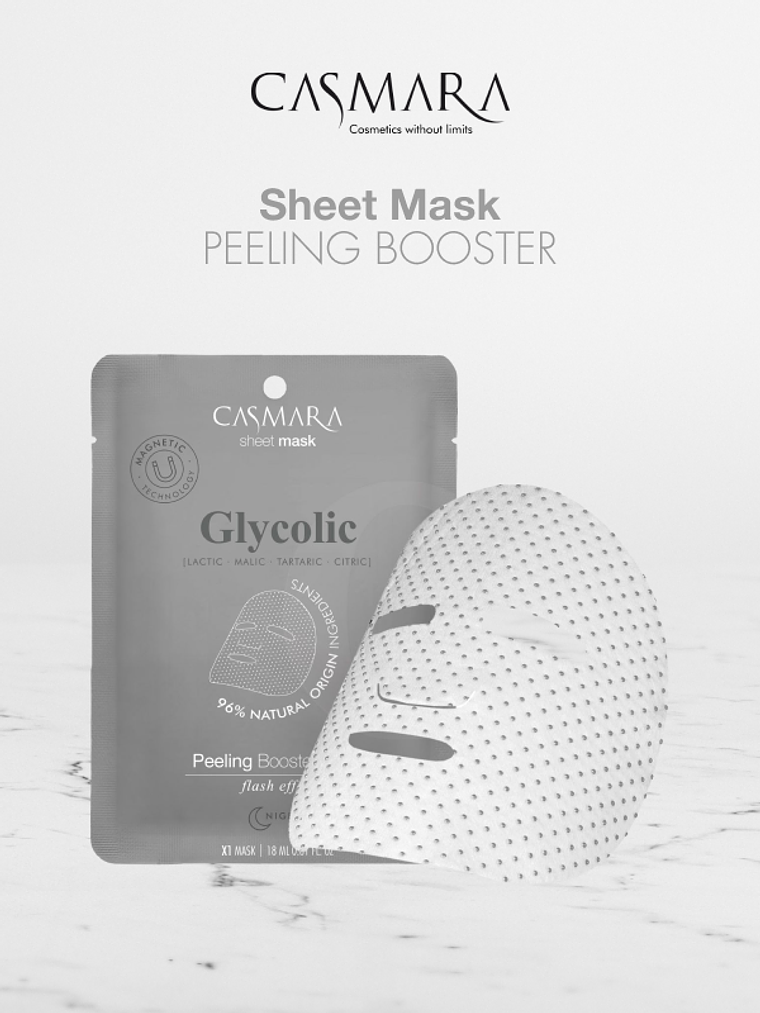 PEELING BOOSTER Sheet Mask (Glycolic) 1