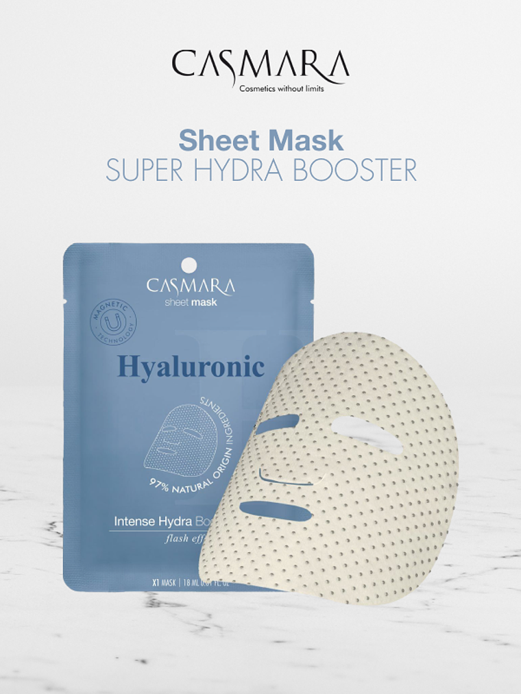 SUPER HYDRA BOOSTER Sheet Mask (Hyaluronic Acid) 1