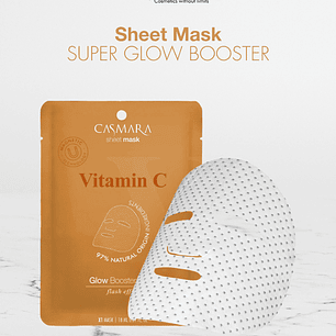 SUPER GLOW BOOSTER Sheet Mask (Vitamin C)