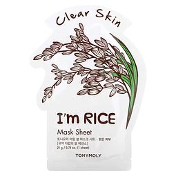 Tonymoly- I`m REAL Rice Mask Sheet Clear Skin rice