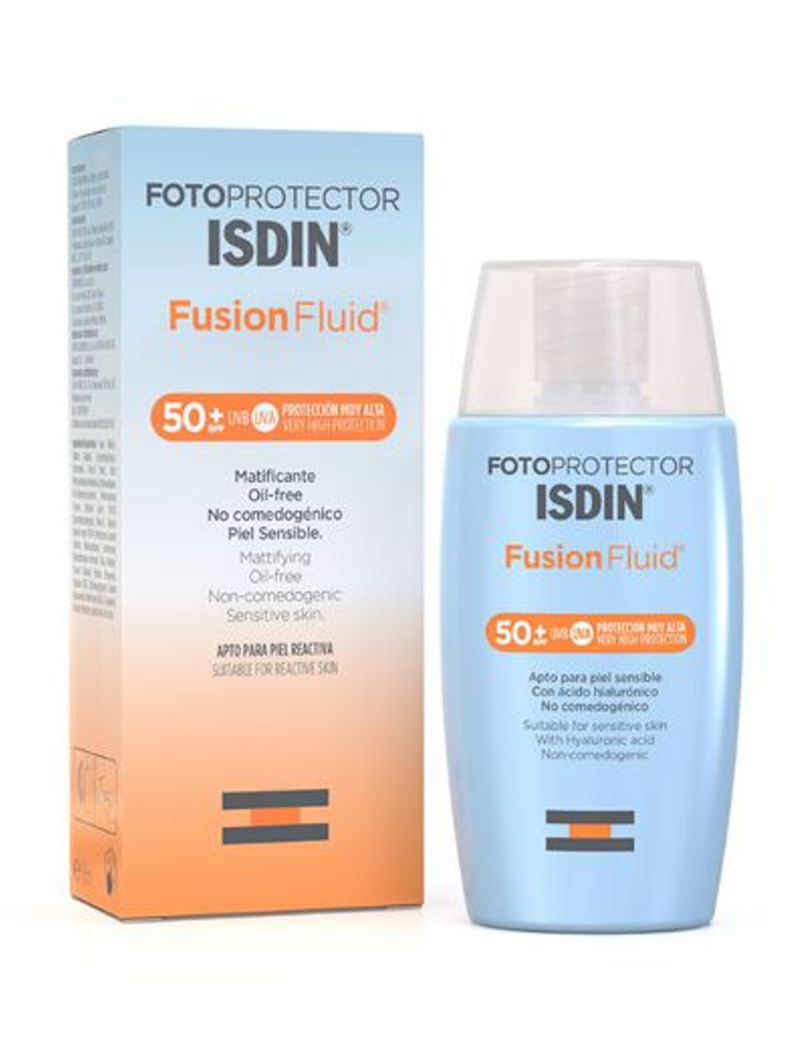Fotoprotector Fusion Fluid FPS 50+ x 50 mL 1
