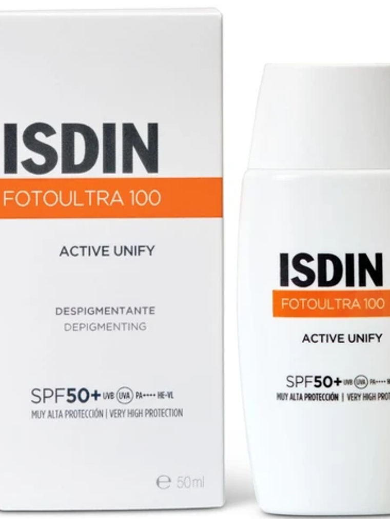 Foto Ultra ISDIN Active Unify Fusion Fluid SPF 50+ 1