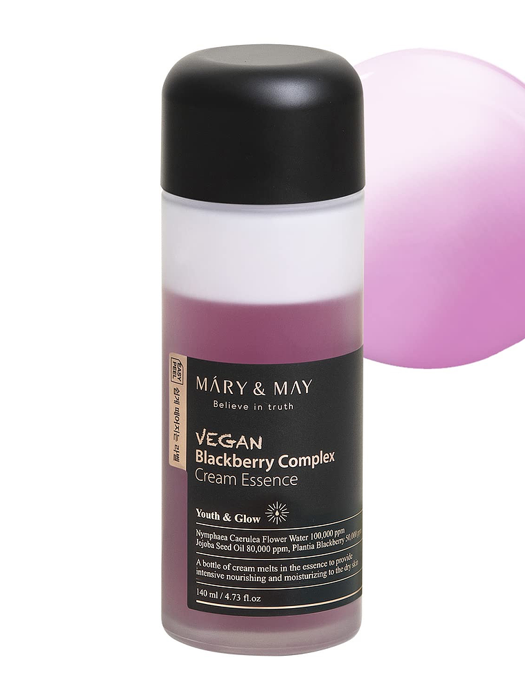 MARY&MAY Blackberry Complex- Esencia Cremosa Antioxidante – 140ml 1