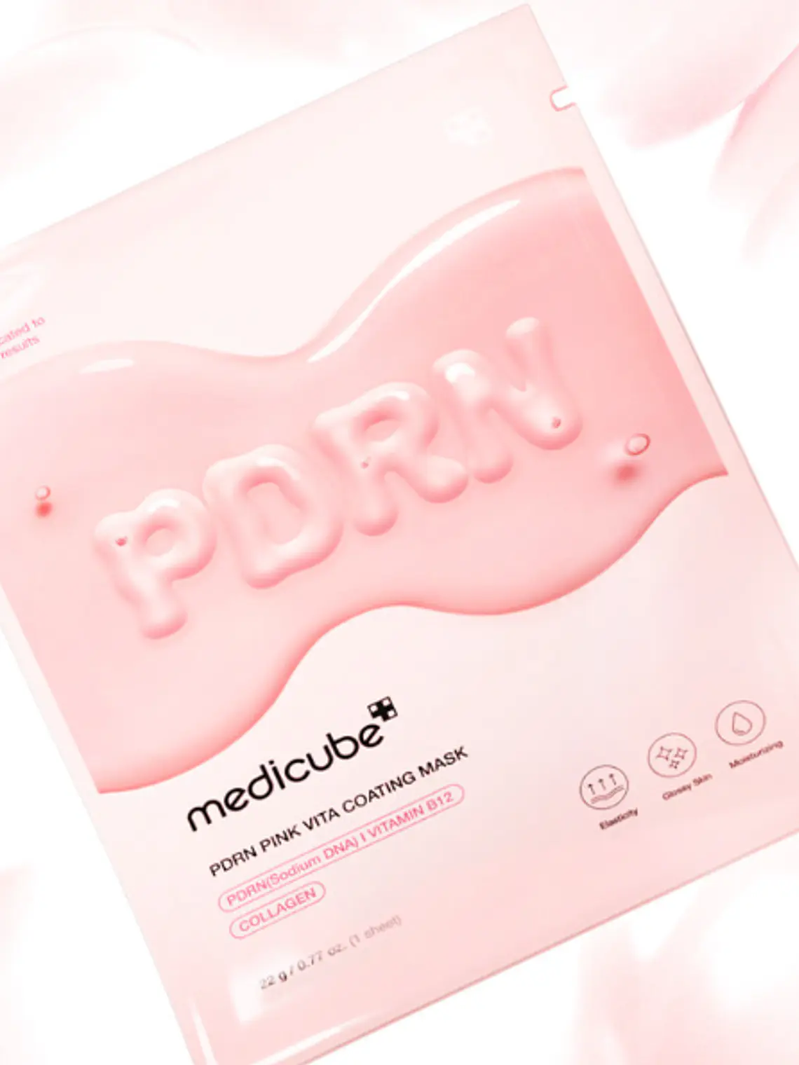 MEDICUBE PDRN Pink Vita Coating Mask – Mascarilla Revitalizante Facial 1 pieza 1