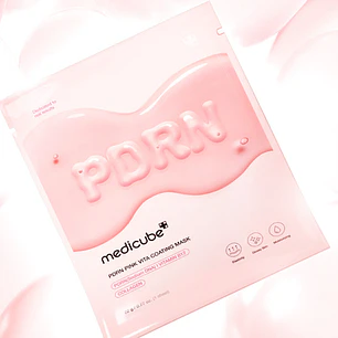 MEDICUBE PDRN Pink Vita Coating Mask – Mascarilla Revitalizante Facial 1 pieza