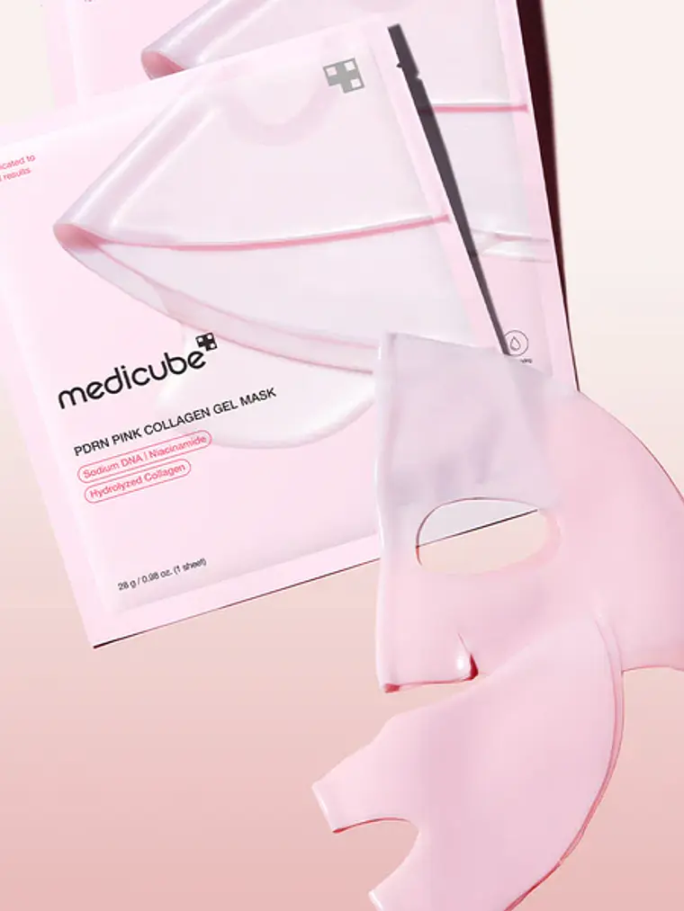 MEDICUBE PDRN Pink Collagen Gel Mask – Mascarilla Antiage 1