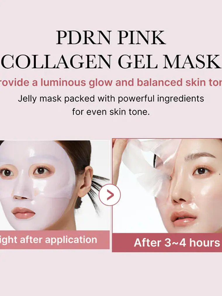 MEDICUBE PDRN Pink Collagen Gel Mask – Mascarilla Antiage 2