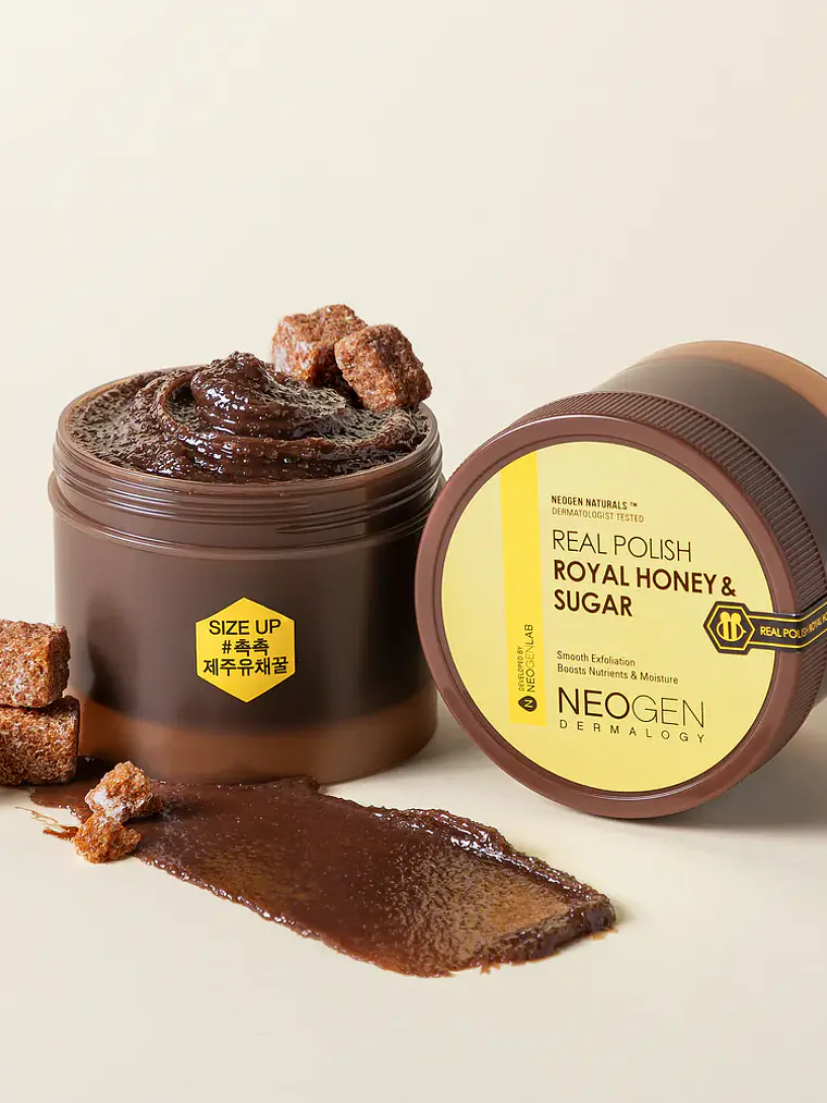 NEOGEN Real Polish Royal Honey & Sugar – Exfoliante Facial 100g 1