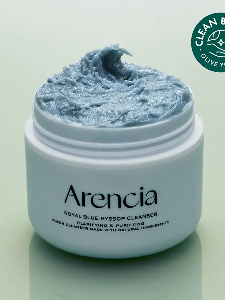 ARENCIA Rice Mochi Cleanser Blue – Limpiador Facial 120 g 1