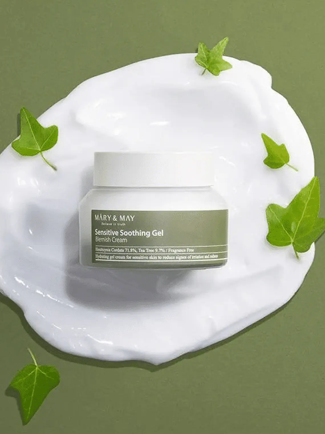 MARY&MAY Sensitive Soothing Gel- Crema Antirojeces 70g 1