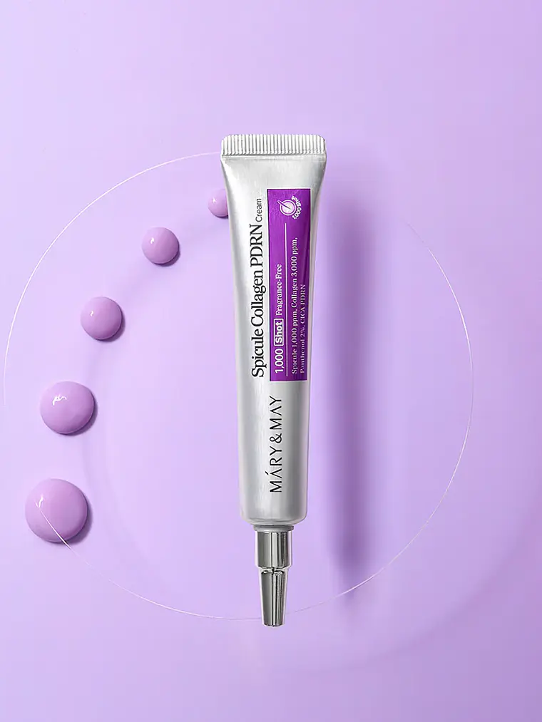 MARY&MAY – Spicule Collagen PDRN – Crema Reafirmante con Espículas 15g 1