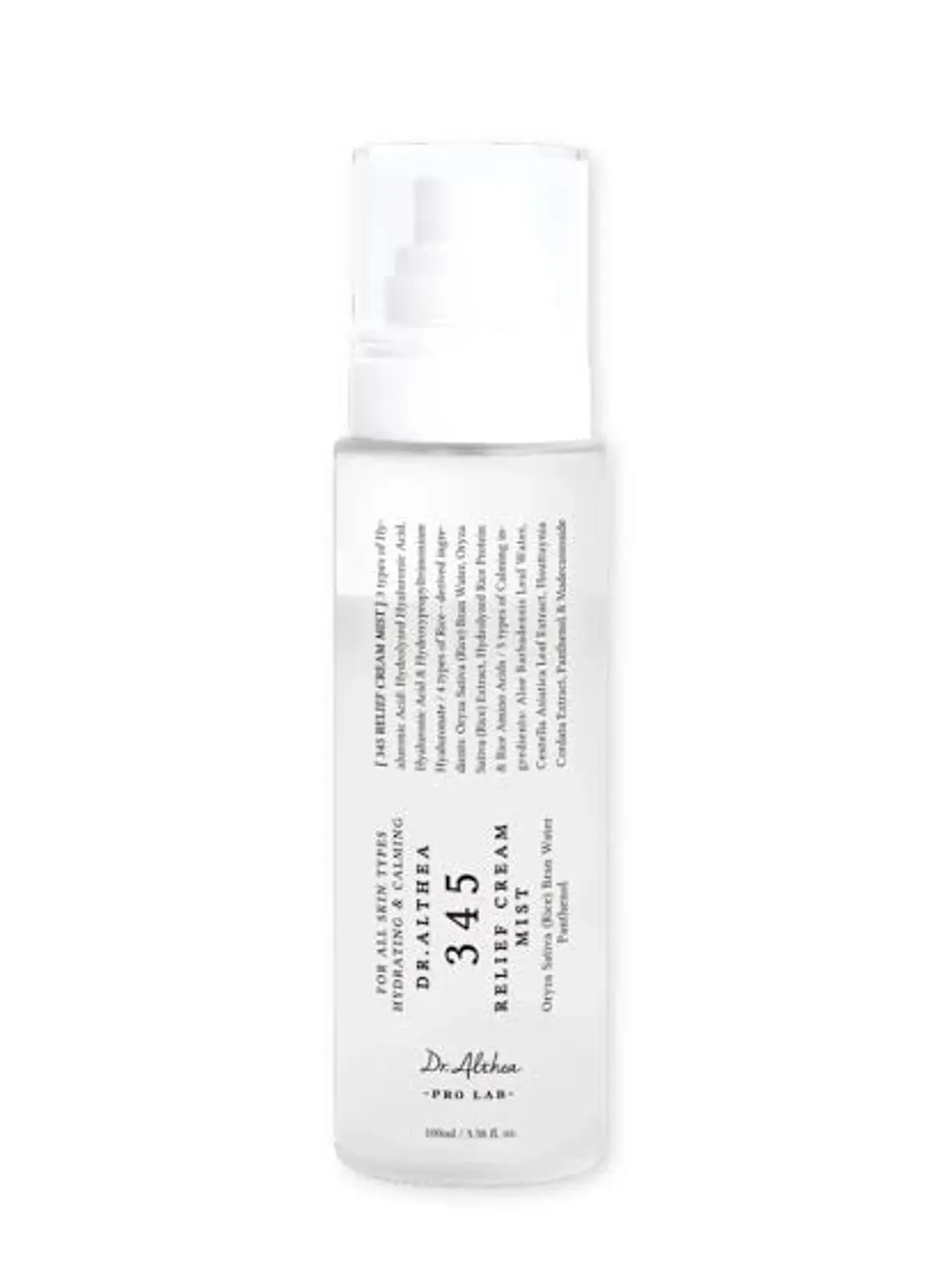 DR.ALTHEA – 345 Relief Cream Mist – Bruma Facial 100ml 1