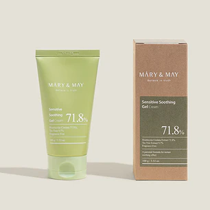 MARY&MAY – Sensitive Soothing Gel – Crema Antirojeces –  100g