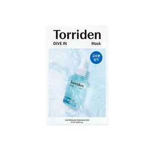 Torriden Mascarillas de Ácido Hialurónico DIVE-IN Low Molecule Hyaluronic Acid Mask 