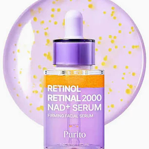 PURITO Retinol Retinal 2000 NAD+ Serum Reafirmante 30ml