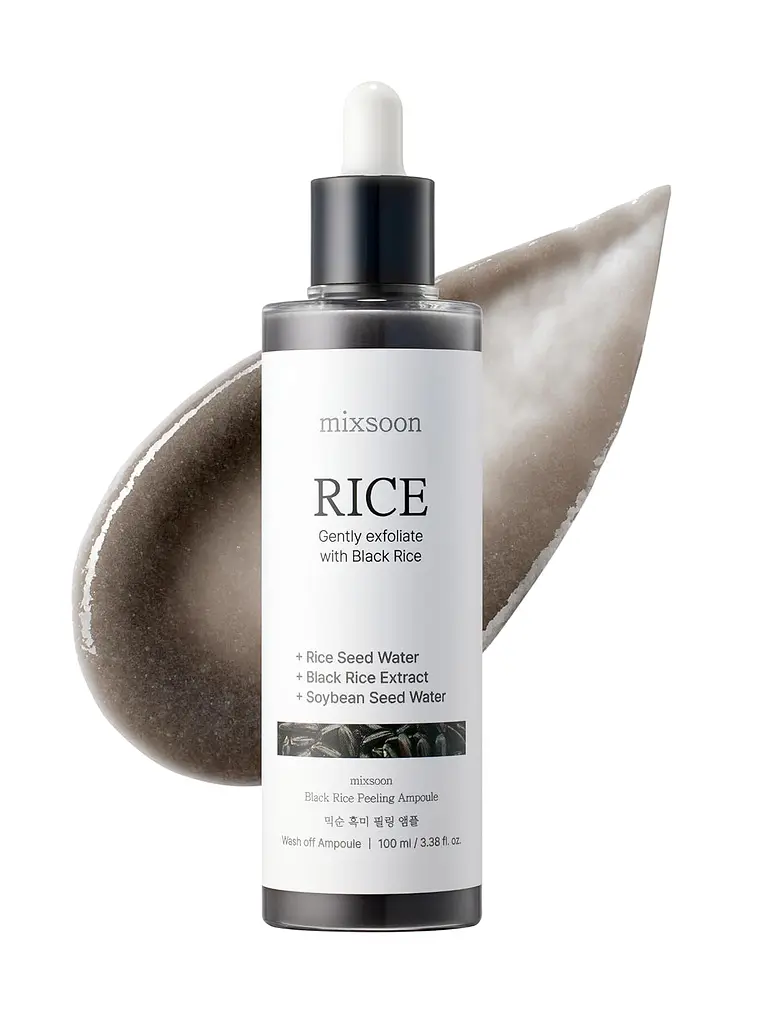 MIXSOON – Black Rice Peeling Ampoule – Serum Exfoliante 100ml 1