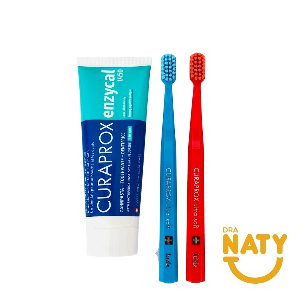 Pack Infantil +6 años Curaprox Kids/Curaprox Enzycal 4