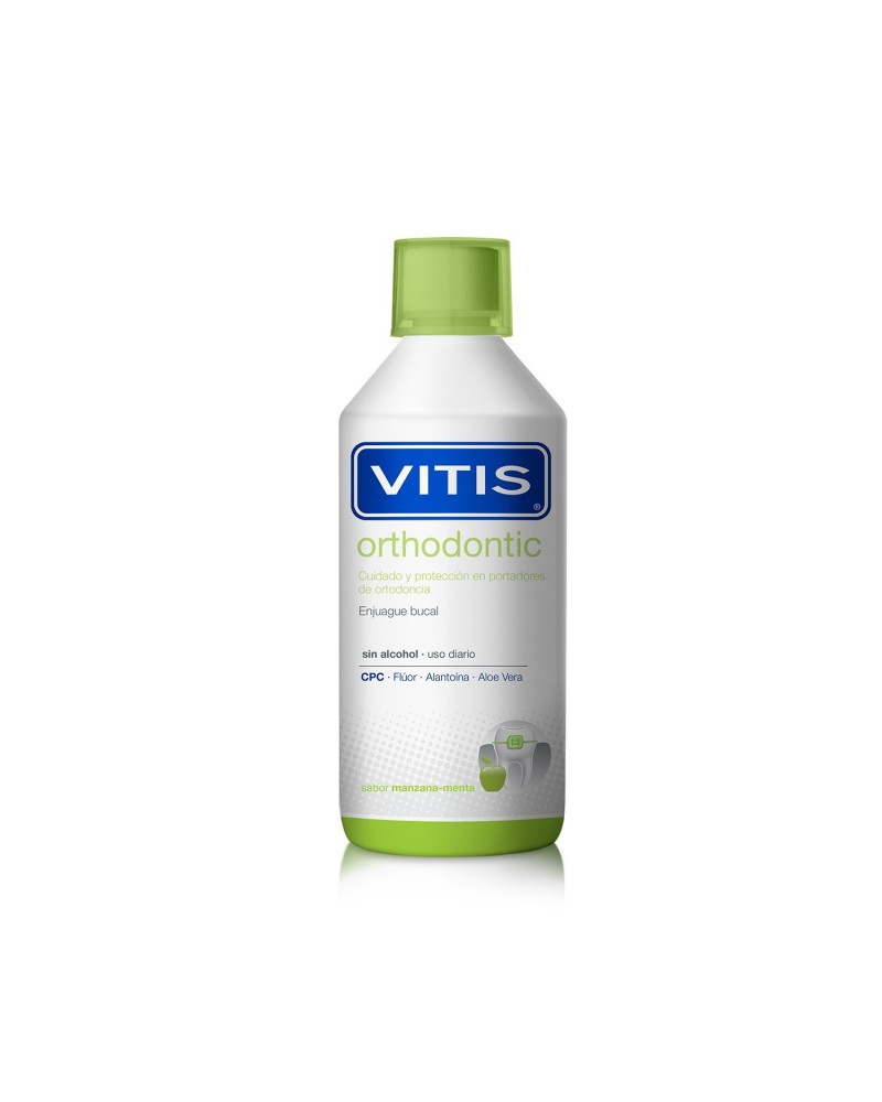 ENJUAGUE BUCAL VITIS ORTHODONTIC 500 ML