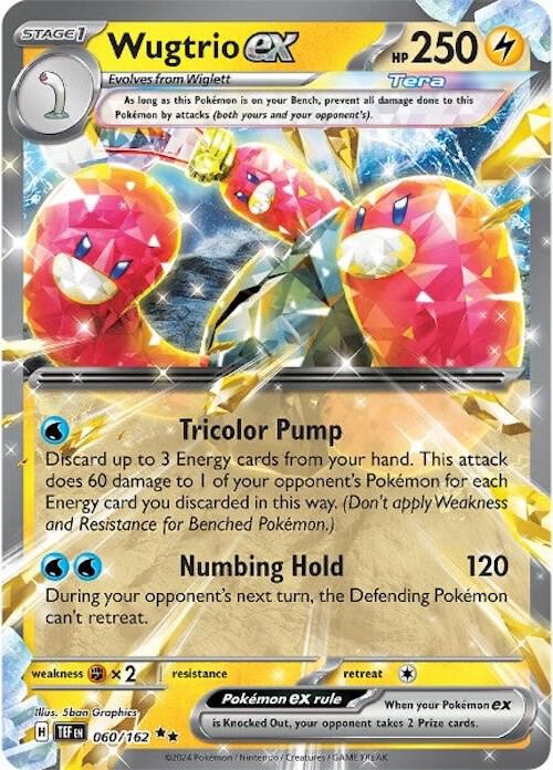 Wugtrio ex - 060/162 - SV05: Temporal Forces (TEF) 1
