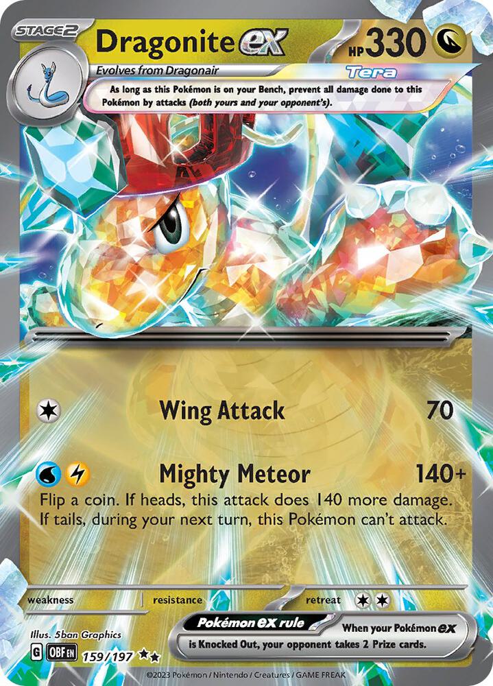 Dragonite ex - SV03: Obsidian Flames (OBF) 1