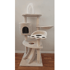 Rascador Torre Con Aro Masajeador 2