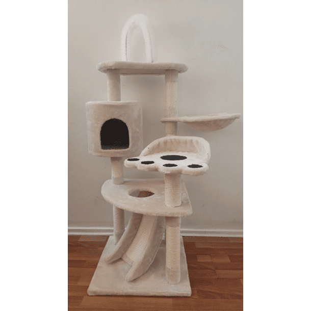 Rascador Torre Con Aro Masajeador 2