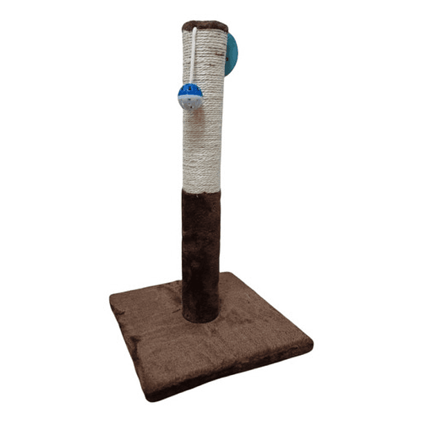 Rascador Para Gatos Con Sisal Y Juguete 53 Cm 1
