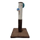 Rascador Para Gatos Con Sisal Y Juguete 53 Cm 2