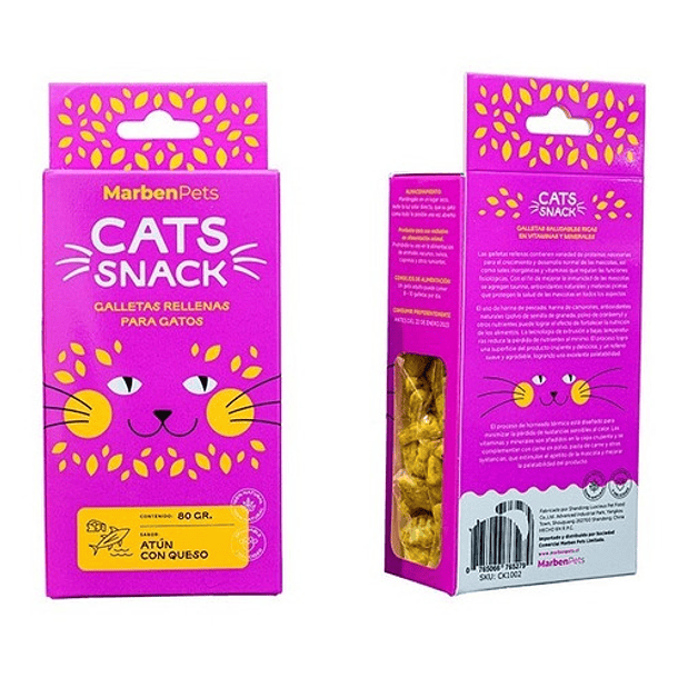 Galletas con catnip Cats Snack Pack 12 Un  5