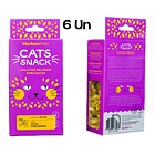 Galletas Cats Snack rellenas 6 Un  2