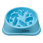 Plato Comedero Alimentación Lenta Para Perros Base Cuadrada 3