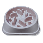 Plato Comedero Alimentación Lenta Para Perros Base Cuadrada 5