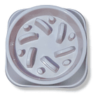 Plato Comedero Alimentación Lenta Para Perros Base Cuadrada 6