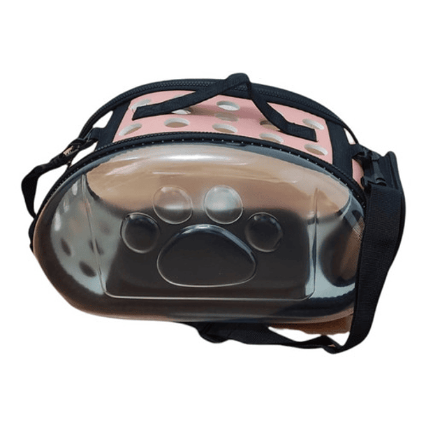 Bolso De Transporte Para Gatos Transparente 20x20x37 2