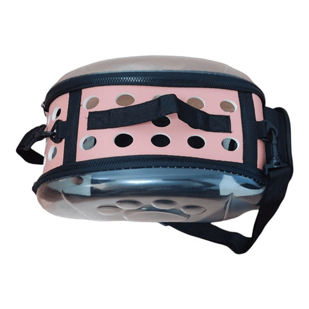 Bolso De Transporte Para Gatos Transparente 20x20x37 3