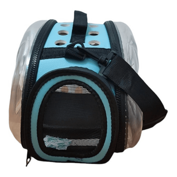 Bolso De Transporte Para Gatos Transparente 20x20x37 7