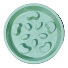 Plato Comedero Alimentación Lenta Para Perros Redondo 1