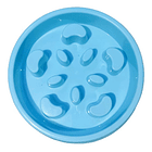 Plato Comedero Alimentación Lenta Para Perros Redondo 9