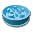 Plato Comedero Alimentación Lenta Para Perros Redondo 10