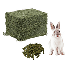 Pack Heno Ballica 2 Kg + Pellet Alfalfa 1 Kg Para Roedores 1