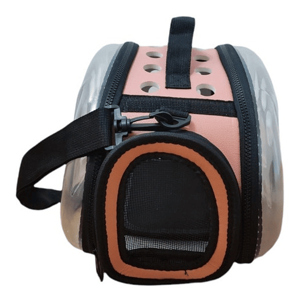 Bolso De Transporte Para Gatos Transparente 20x20x37 1
