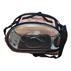 Bolso De Transporte Para Gatos Transparente 20x20x37 2