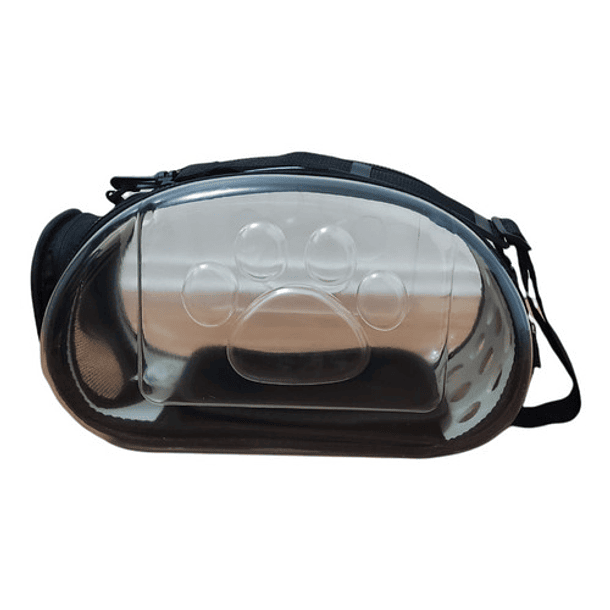 Bolso De Transporte Para Gatos Transparente 20x20x37 6