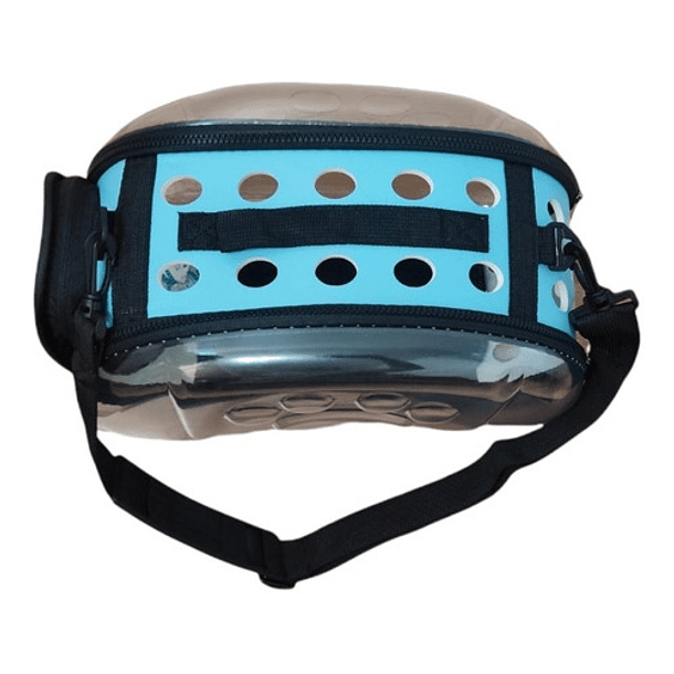 Bolso De Transporte Para Gatos Transparente 20x20x37 8