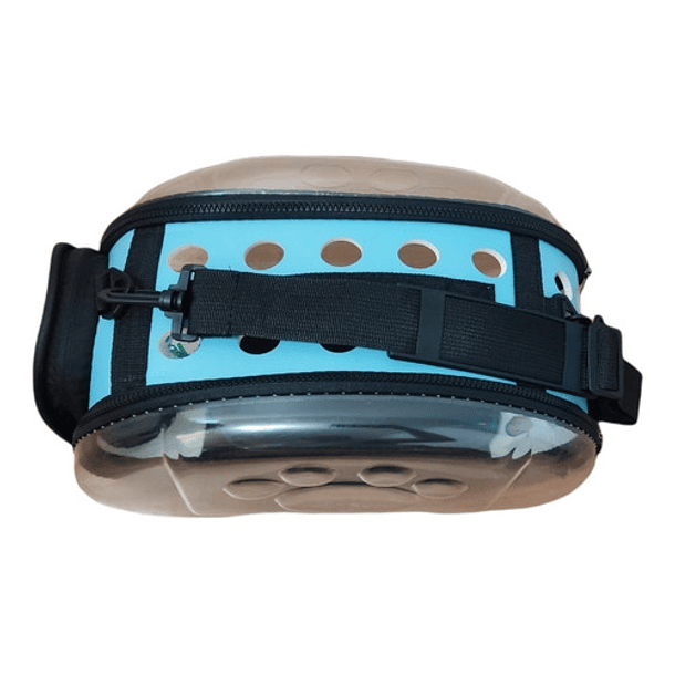 Bolso De Transporte Para Gatos Transparente 20x20x37 9