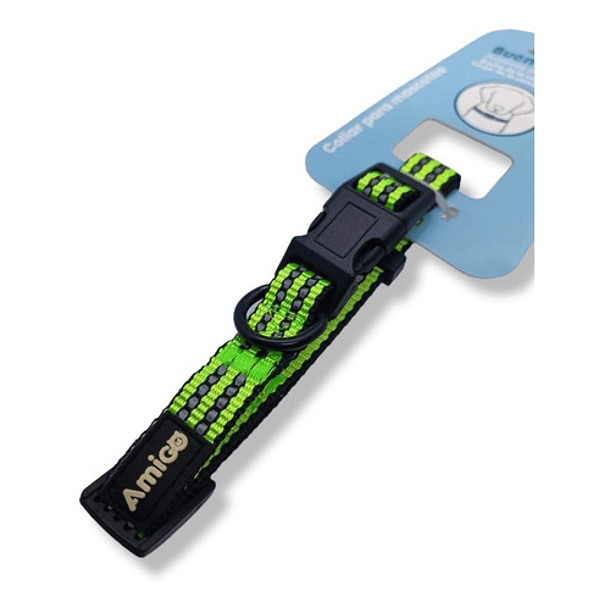 Collar Reflectante Para Perros Y Gatos Talla S 9